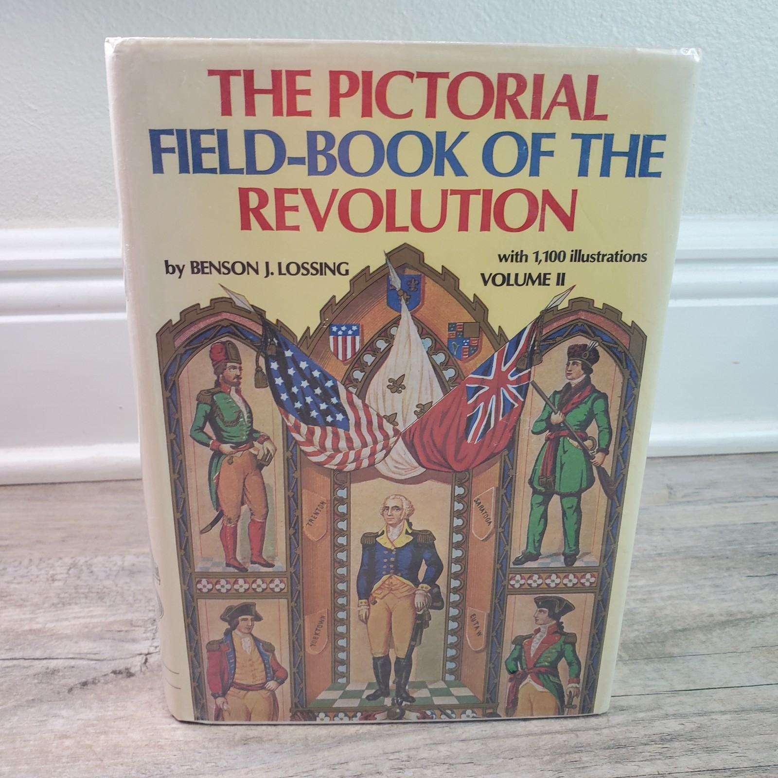 Benson Lossing Pictorial Field-Book Revolution Vol 2 Only 1972 Tuttle DAMAGED