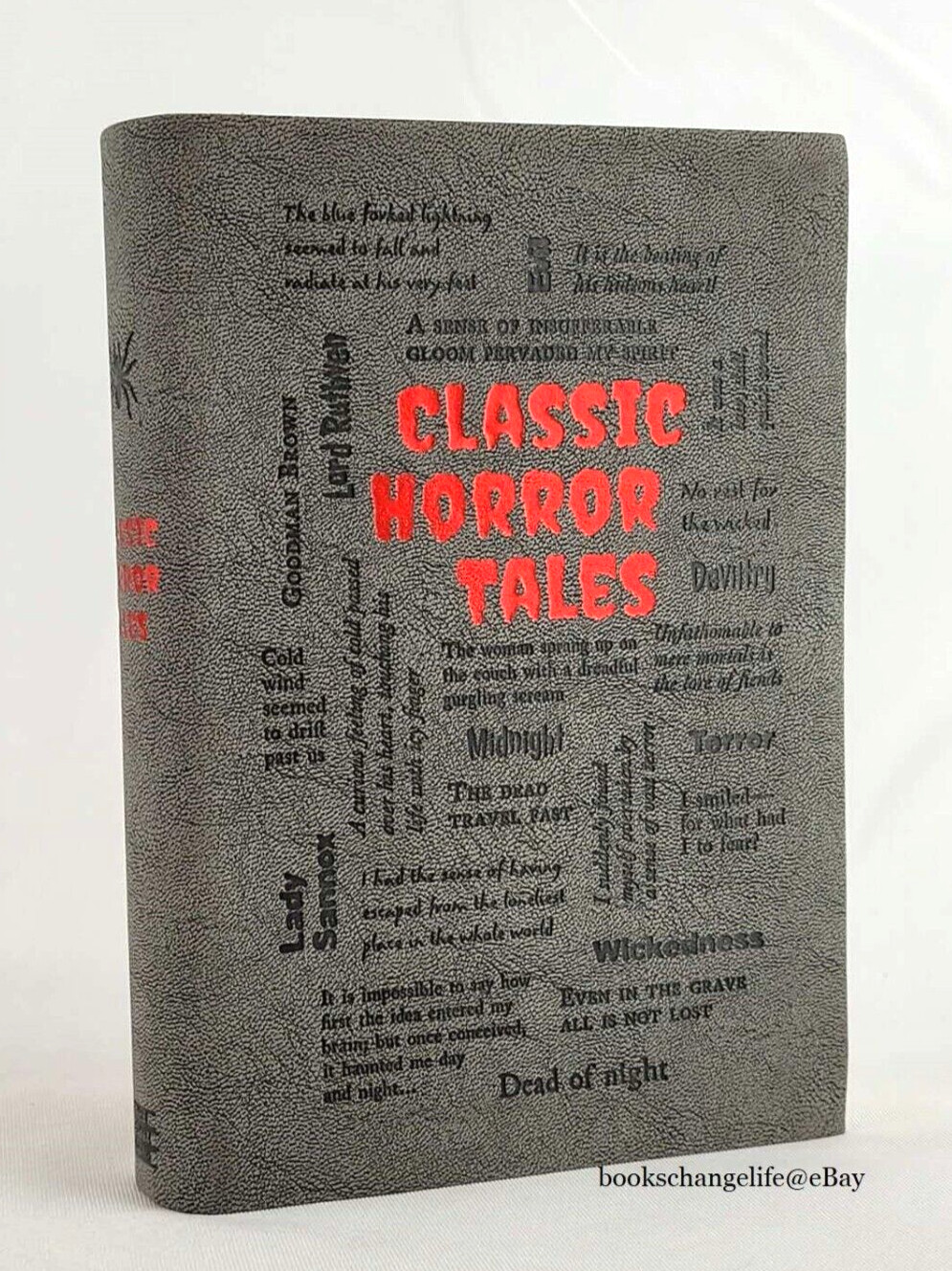 CLASSIC HORROR TALES Stoker Poe James Lovecraft … Flexi Bound Faux Leather NEW