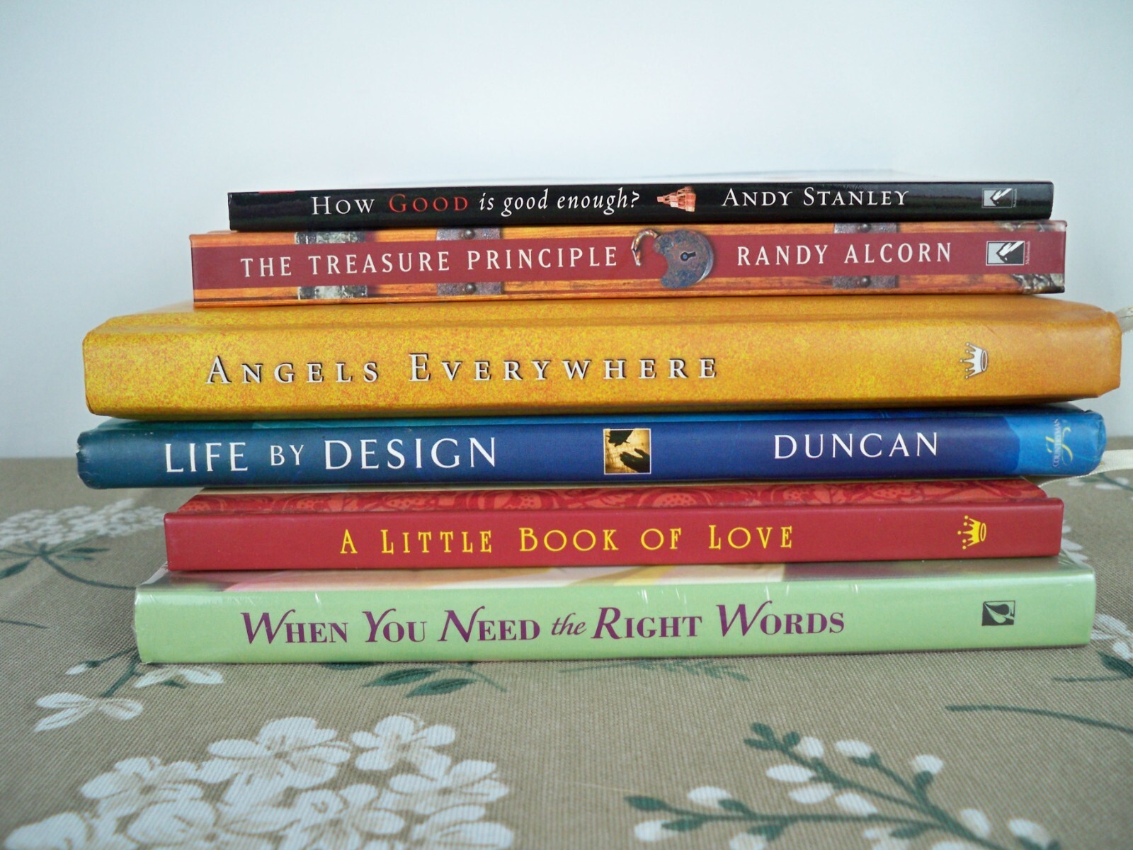 Religious & Spiritual Encouragement 6 Gift Book Lot