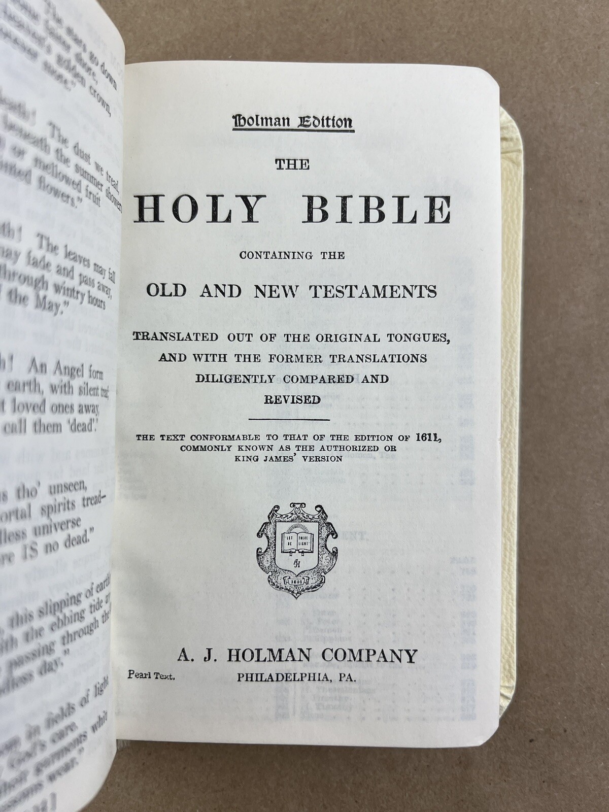 Order Of Rainbow For Girls: Holman Rainbow Bible 12R, KJV, W. Mark Sexson, IORG