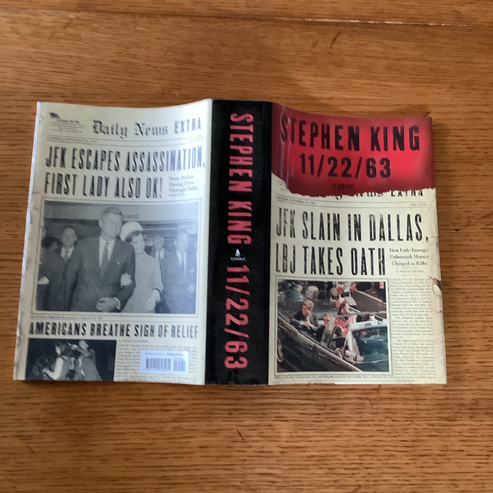11/22/63 – STEPHEN KING (2011, Scribner) First Edition / First Printing HCDJ