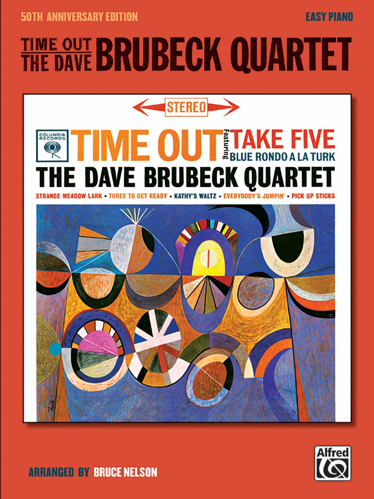 Time Out The Dave Brubeck Quartet 50th Anniversary Easy Piano Book NEW!