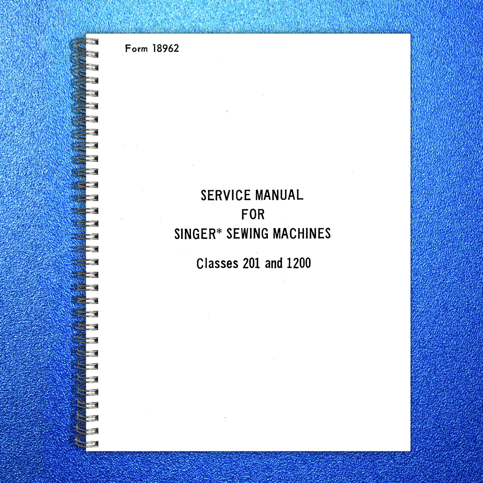 SINGER 401A 319 306 206K43 206K45 Operators & Service Manual BUNDLE – WIRE BOUND
