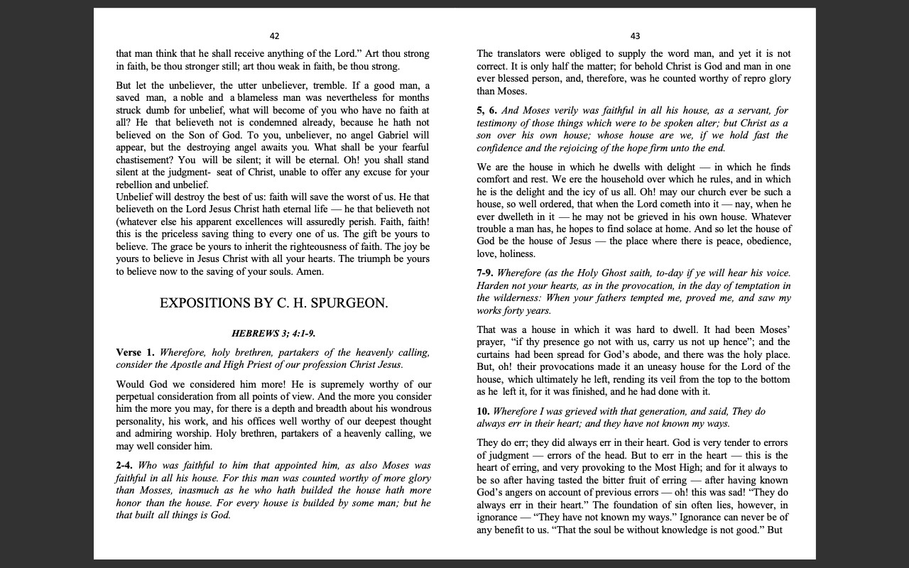 C H Spurgeon 3500+ Bible Sermons-Christian Church Preaching-Commentary-Study CD