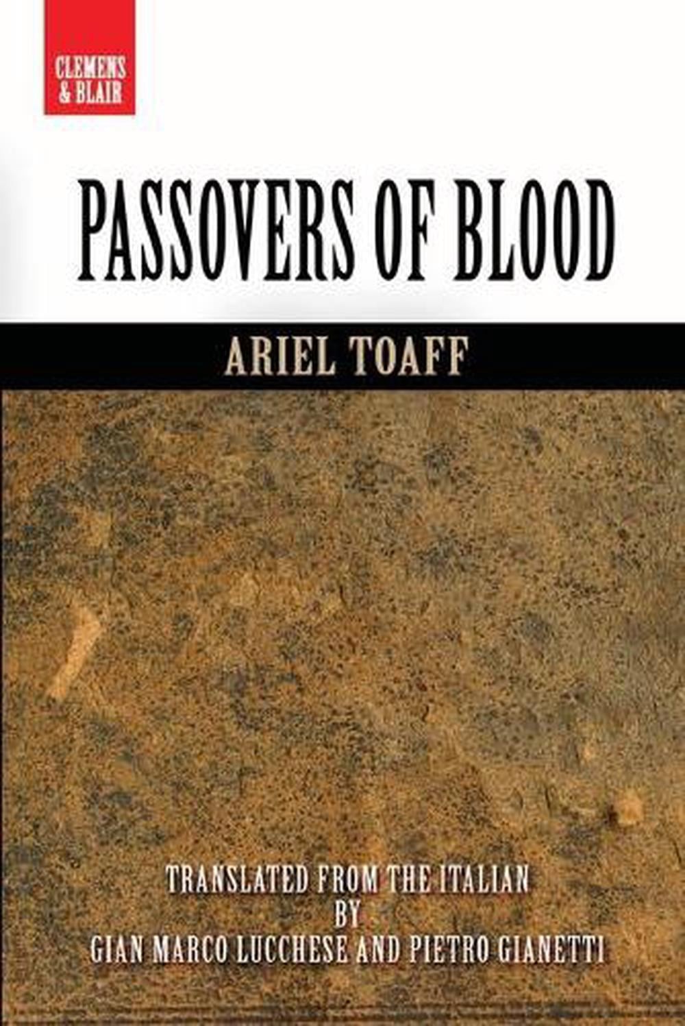 Passovers of Blood by Ariel Toaff (English) Paperback Book