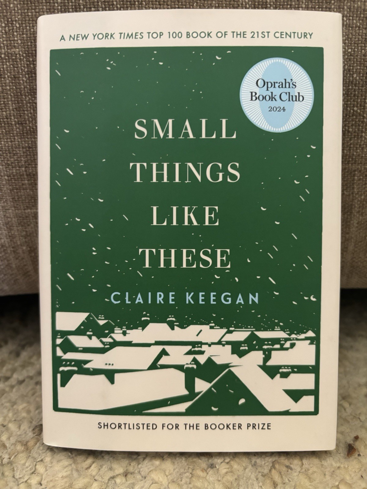 Small Things Like These, Hardcover Novel, Like New & Free Shipping