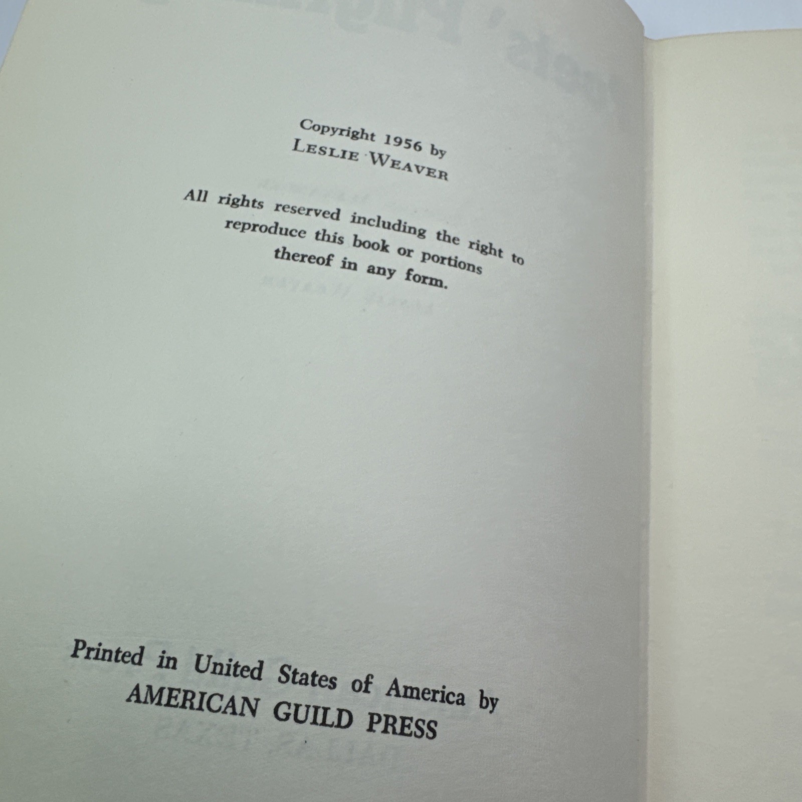 Poets’ Pilgrimage Richard Alexander & Leslie Weaver 1956 HC Vintage Poetry Book