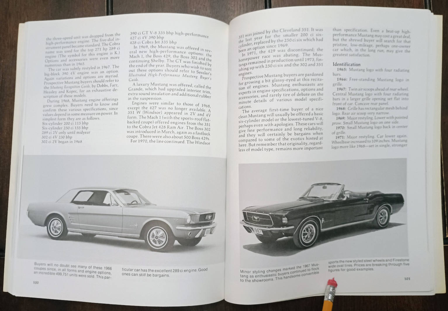 *1988* Illustrated Fifties and Sixties Ford Buyer’s Guide *Very Good* PB