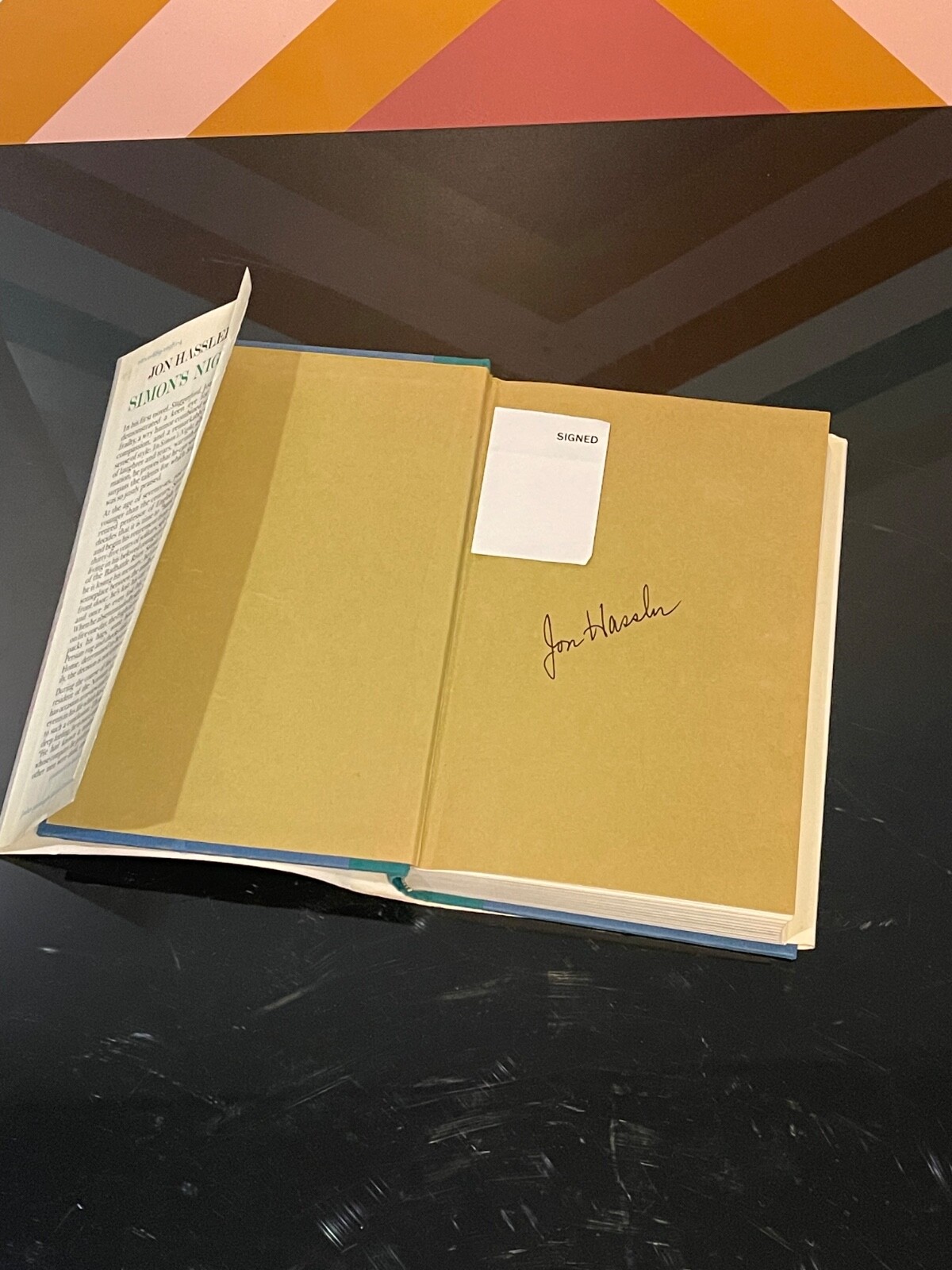 Simon’s Night / Jon Hassler ~ First Edition with Dust Jacket Signed by Author