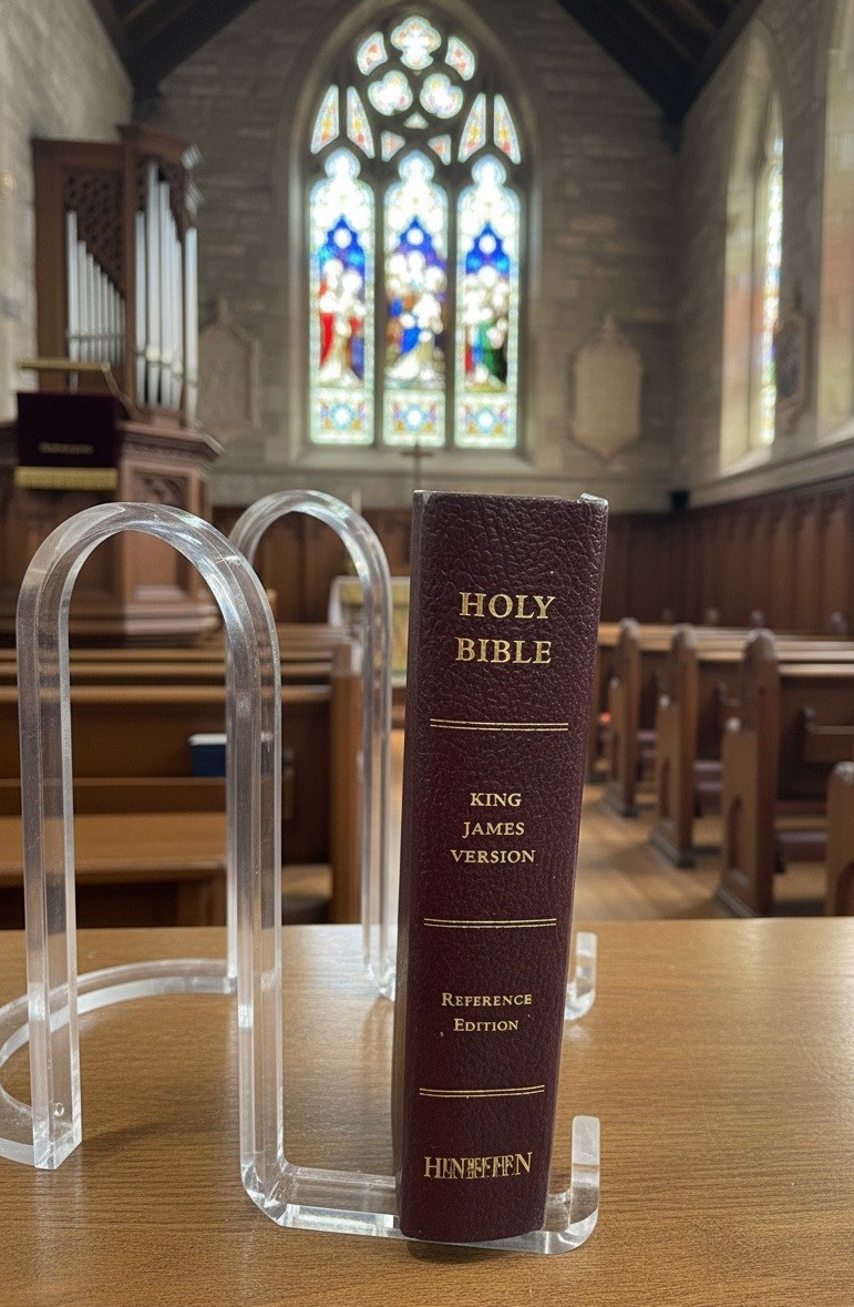 The HOLY BIBLE: King James Version Reference Edition HC Hendrickson 2012 VG