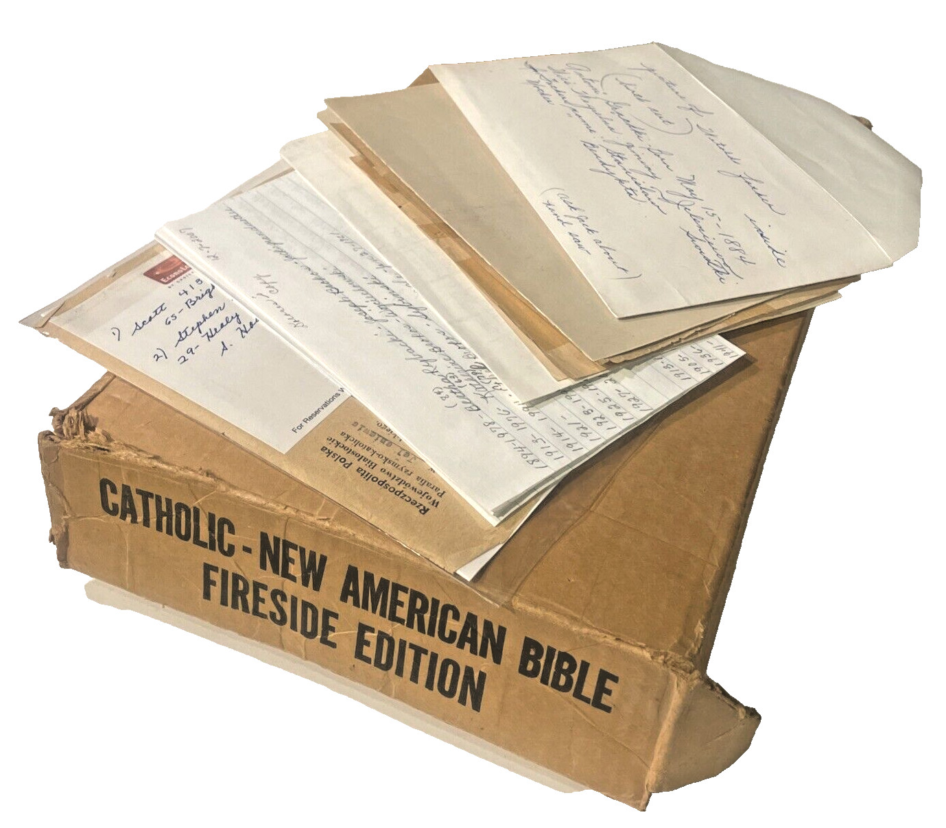 Fireside Family Edition Catholic Holy Bible King James Red Letter Edition 12 In.