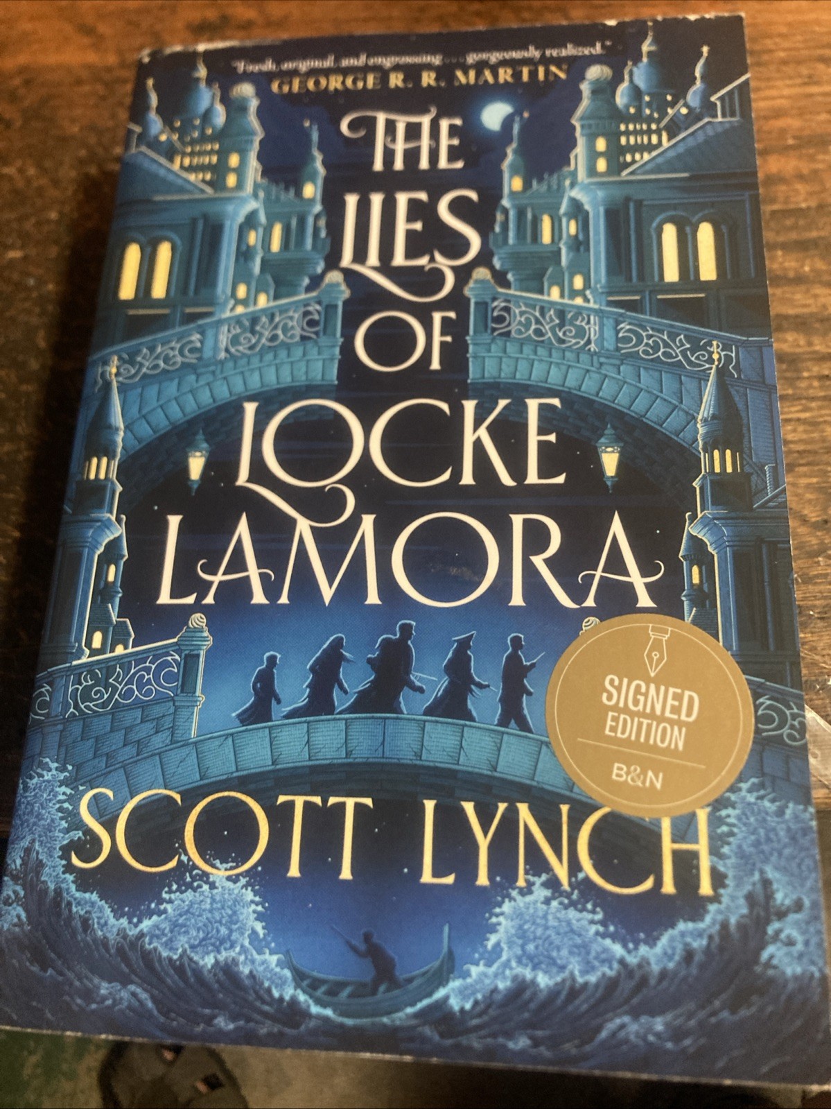 *SIGNED* Lies of Locke Lamora by Scott Lynch 2024 Trade Paperback