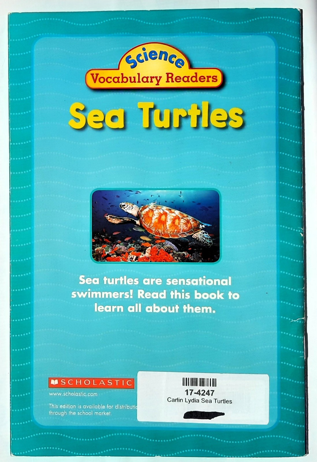 Science Vocabulary Readers (VG Condition, 16-24 pages, Pbk, Scholastic)