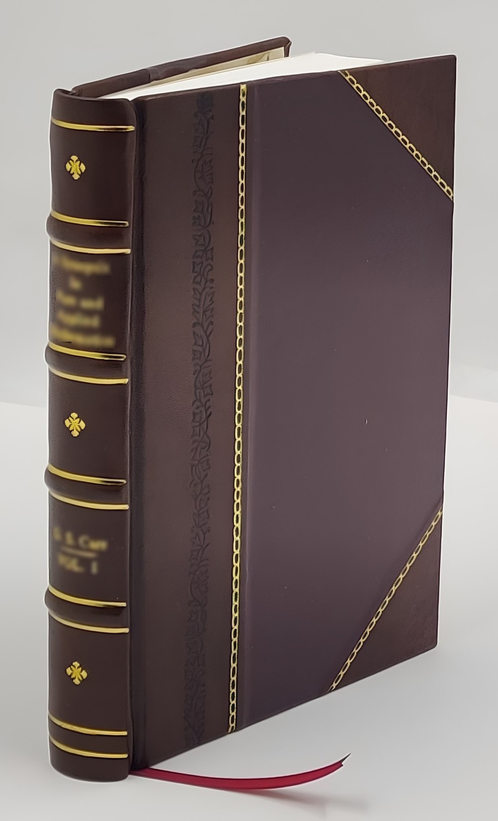 Personal memoirs of U. S. Grant. Volume.1 1892 [Crafted Leather]