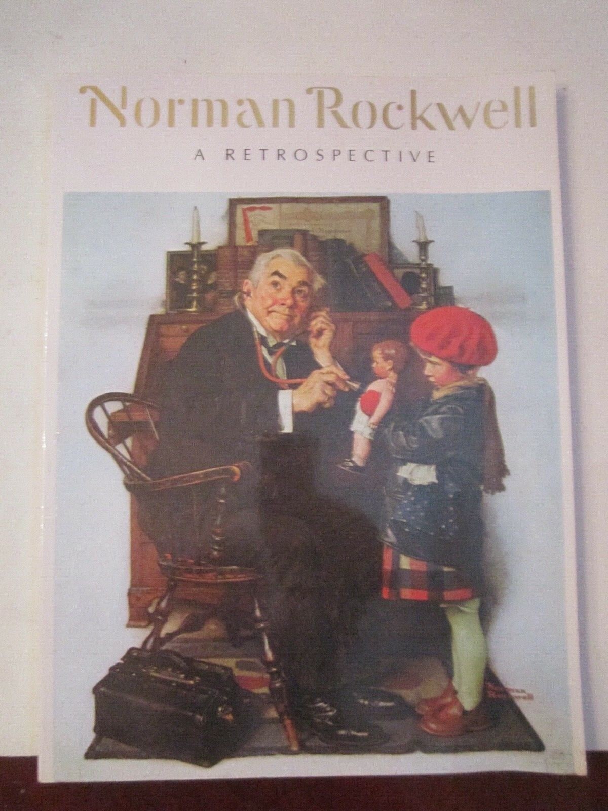 1999 NORMAN ROCKWELL A RETROSPECTIVE BOOK BY BUECHNER – 146 PAGES – BN9