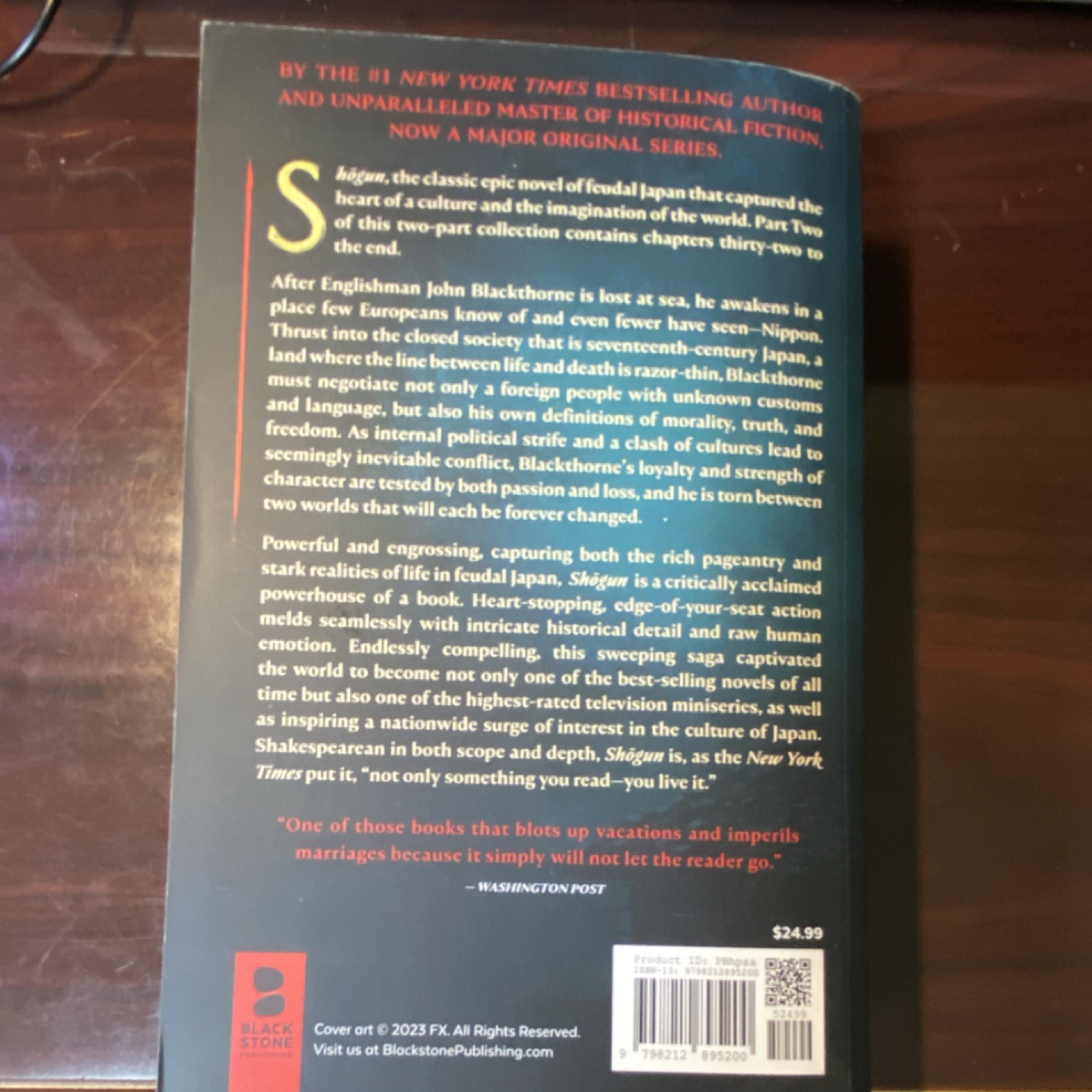 Blackstone Publishing Shōgun Part II James Clavell Paperback
