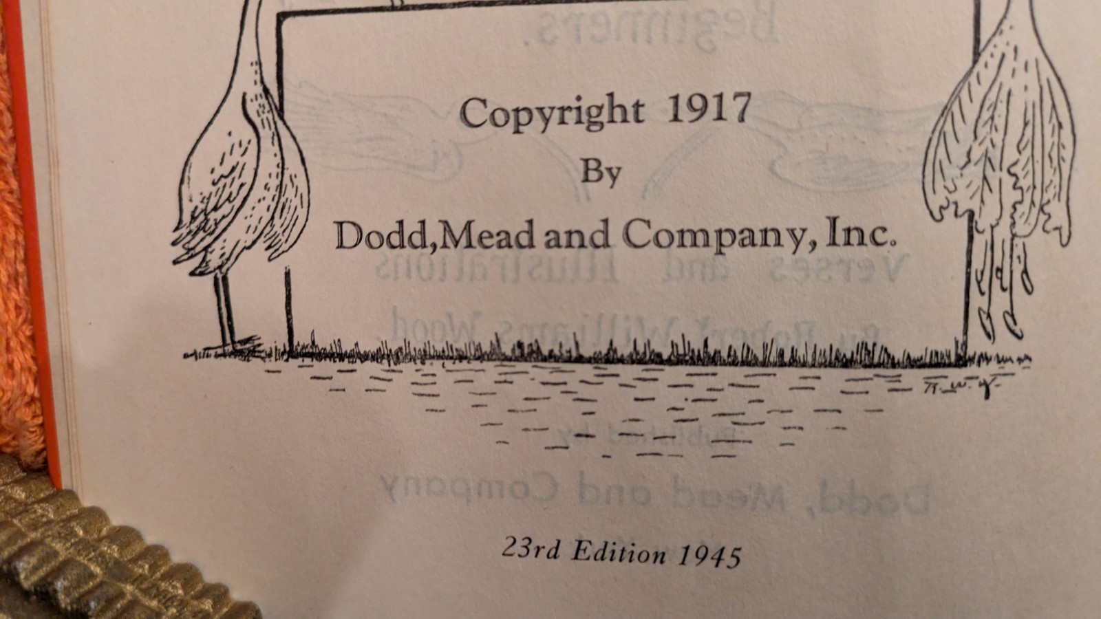 Wood, HOW TO TELL THE BIRDS FROM THE FLOWERS, Poetry, HB, 1945, Dodd, Mead & Co