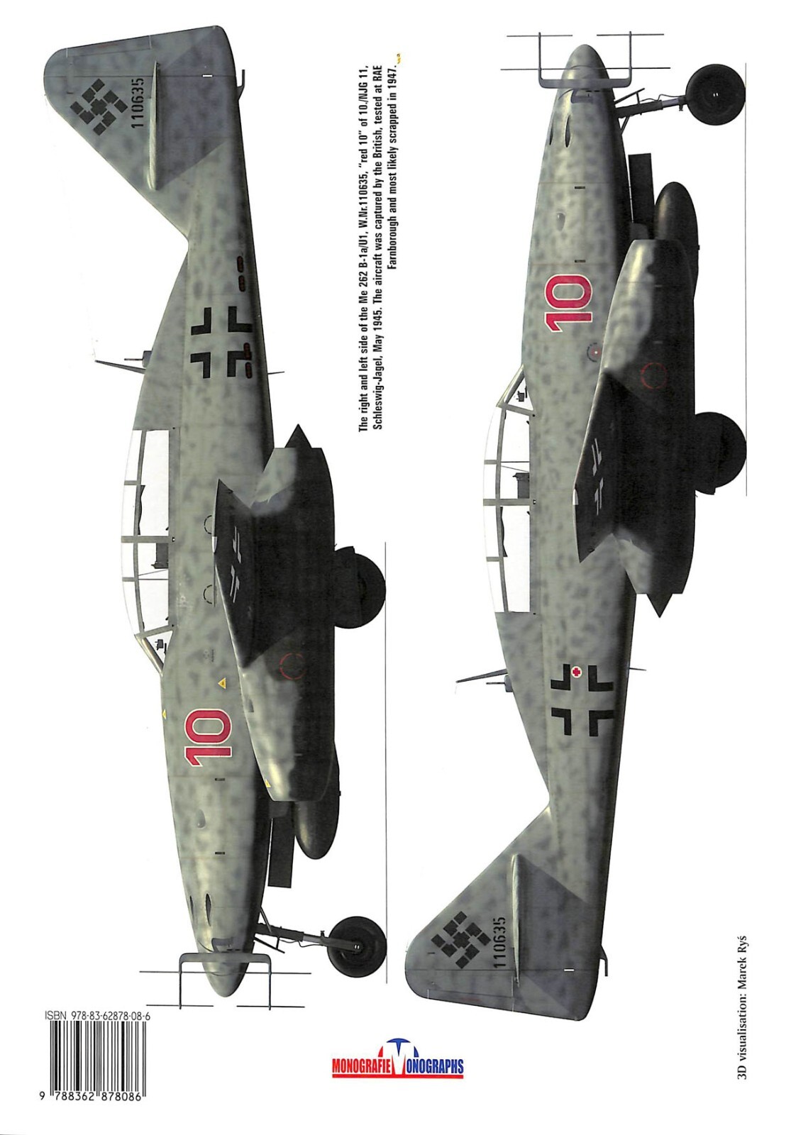 Messerschmitt Me 262 Schwalbe Vol II Murawski Kagero Monographs 2011 WWII