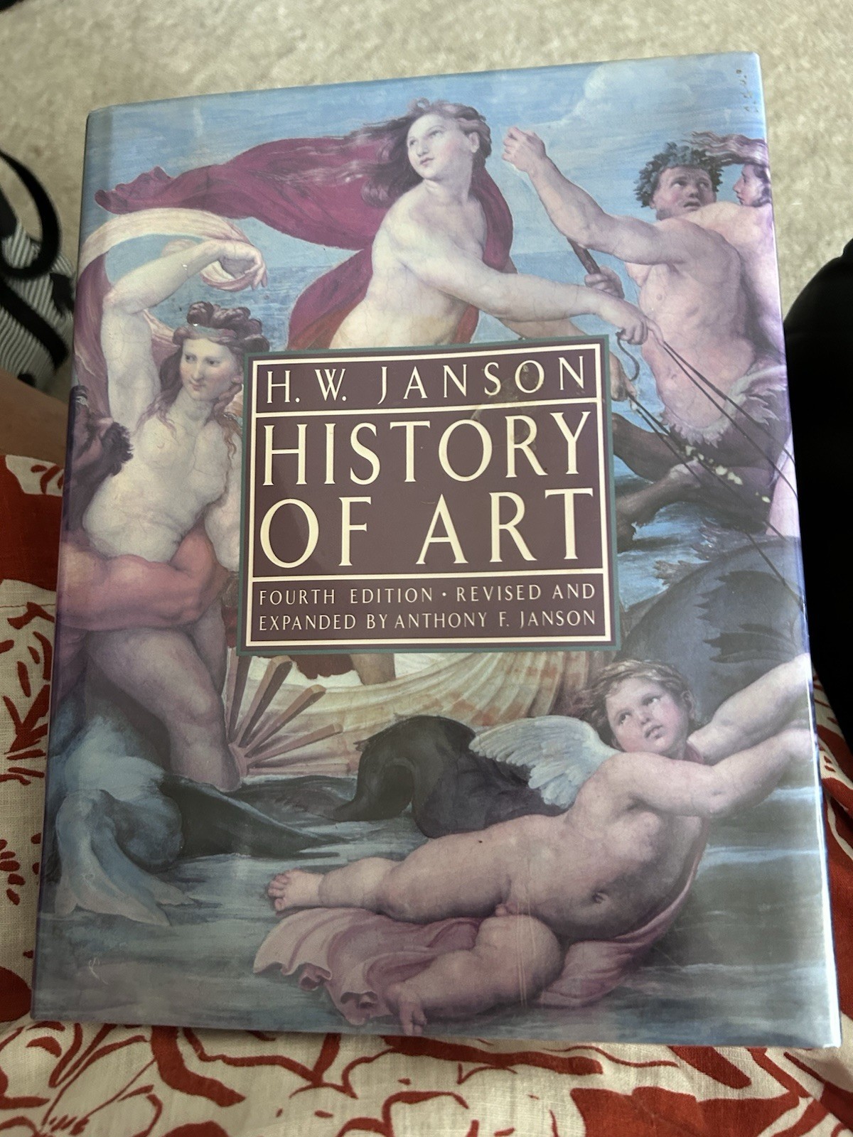 History of Art By Anthony Janson Pub 1991 -4th Edition Hardcover Dustjacket