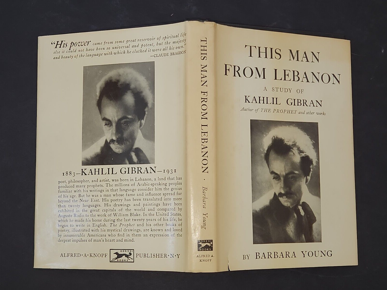 This Man from Lebanon: Barbara Young. Borzoi Book. 14th Printing. 1967