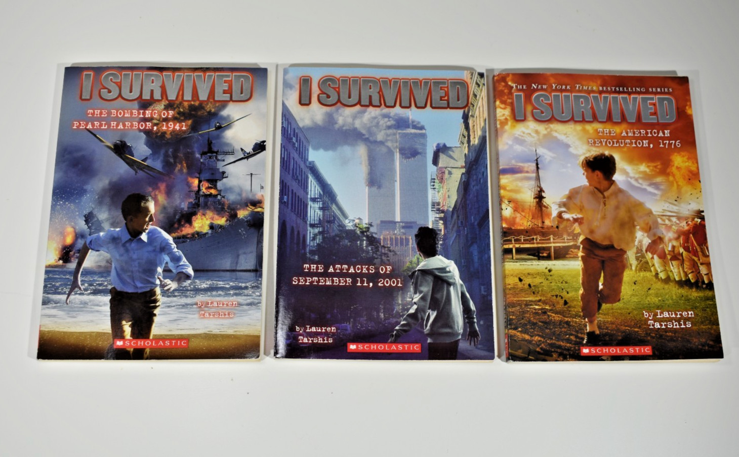 Lauren Tarshis “I Survived” Chapter Book Series Paperback – Gently Read Lot Of 9