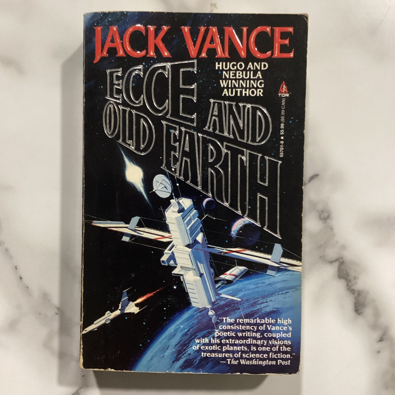 Jack Vance Lot of 5 Science Fiction Novels Paperbacks
