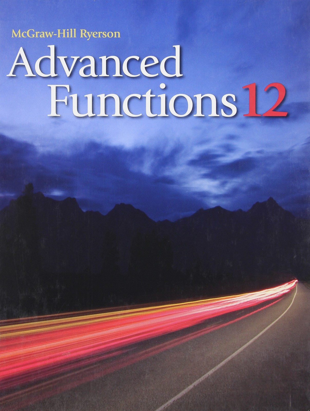 McGraw-Hill Ryerson: Advanced Functions 12