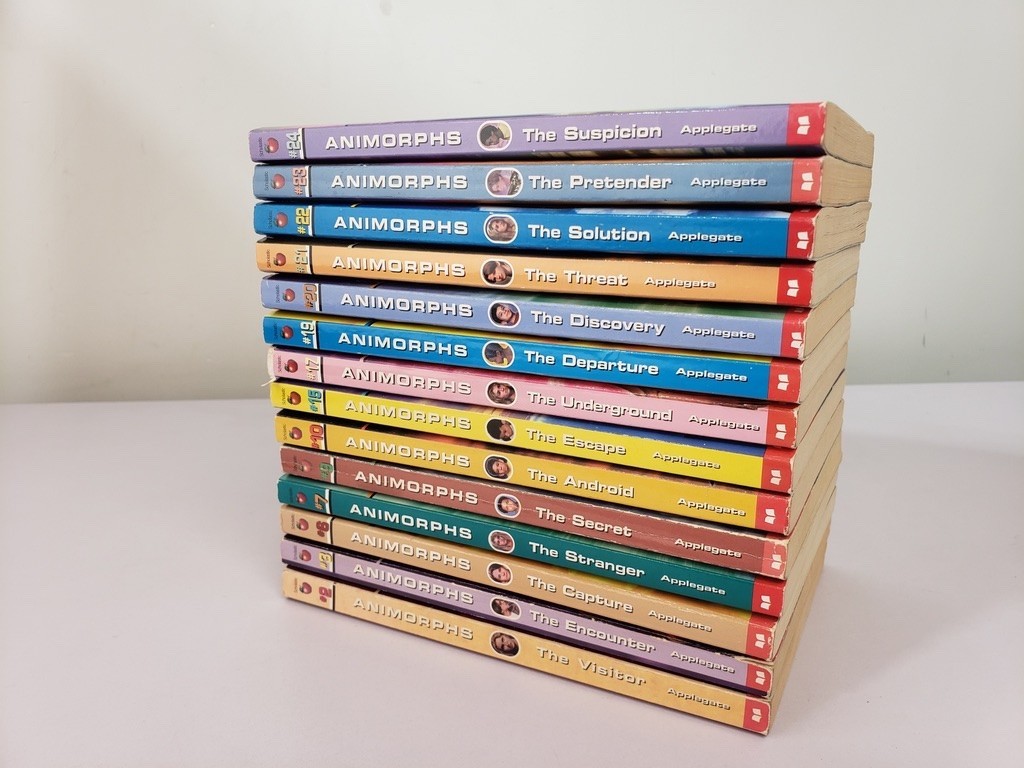 Animorphs Book Lot of 14 #2,3,6,7,9,10,15,17,19-24 K.A. Applegate Scholastic PB