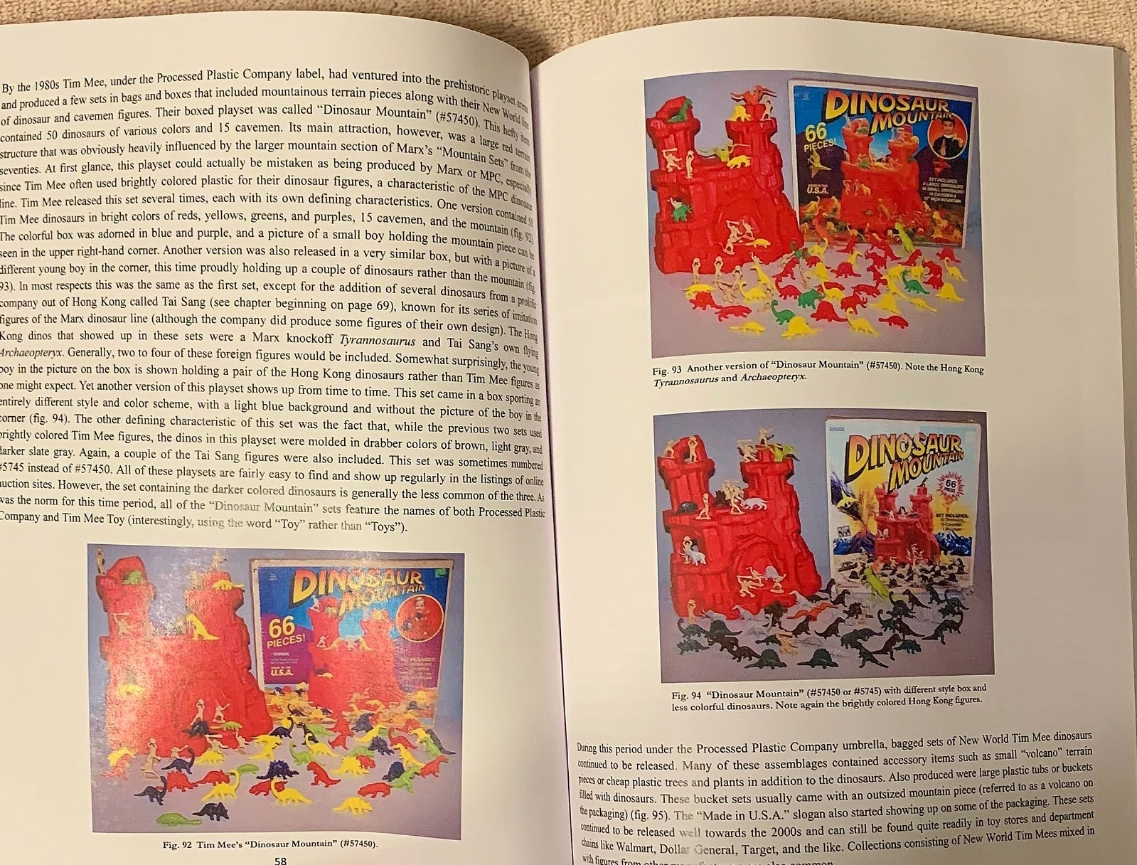 More Dinosaur Playsets & Figures Book Pfeiffer Prehistoric vintage Ajax TimMee