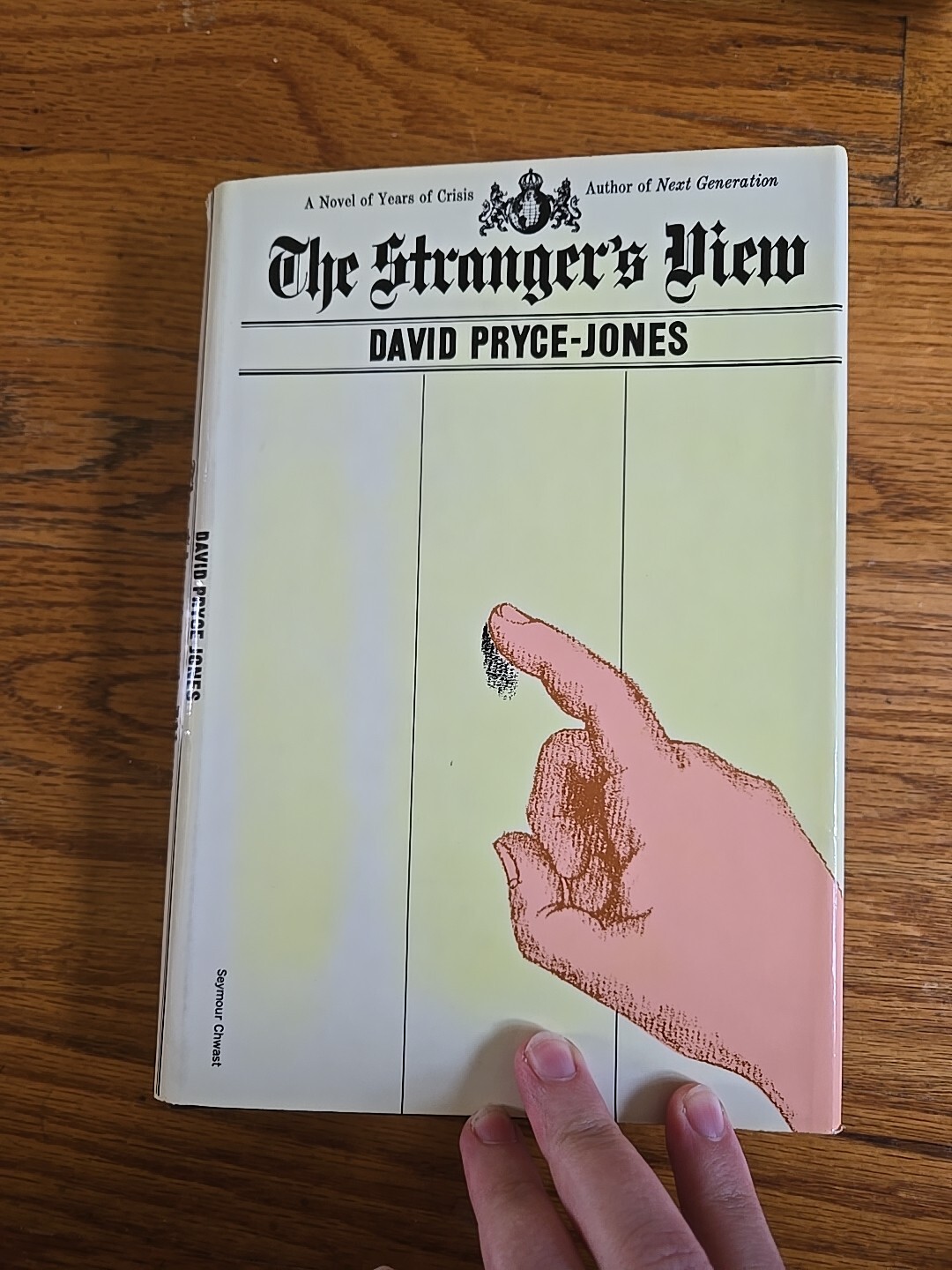 The Strangers View David Pryce Jones 1967 First Edition