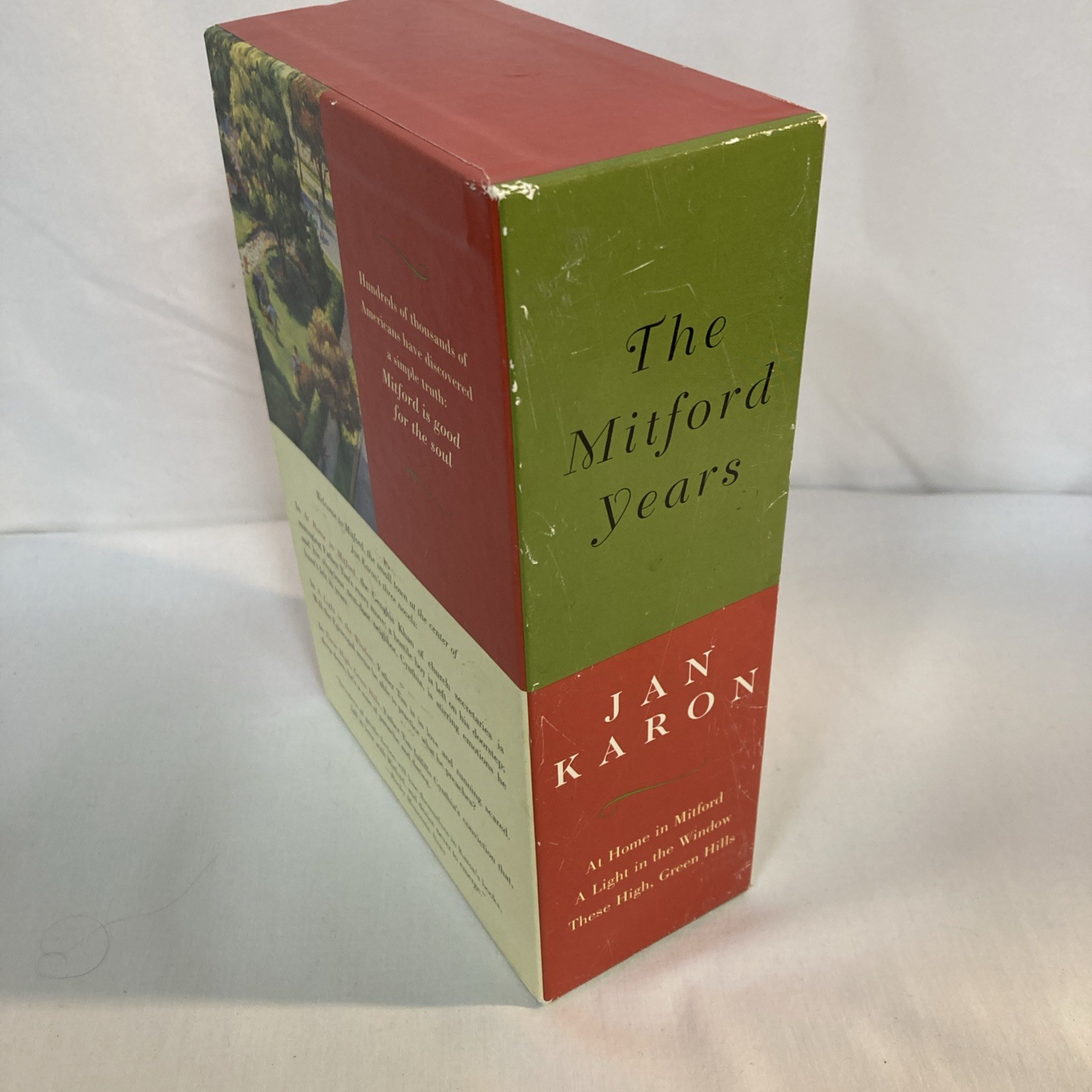 JAN KARON : The Mitford Years Boxed Set Book Volumes 1-3 One Owner-EUC