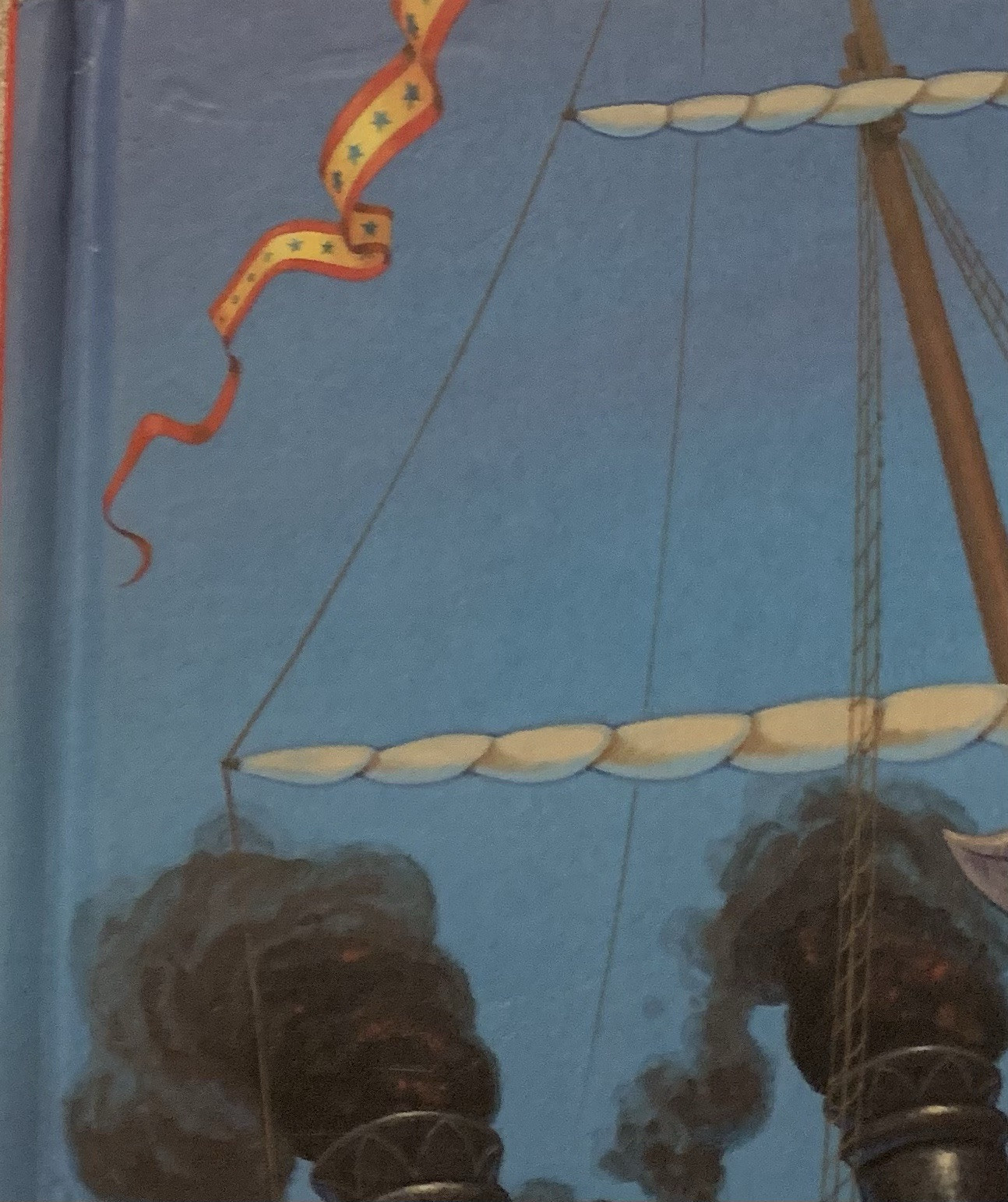 The Circus Ship By Chris Van Dusen 2015 Hardback Book Children’s ACCEPTABLE 1st!