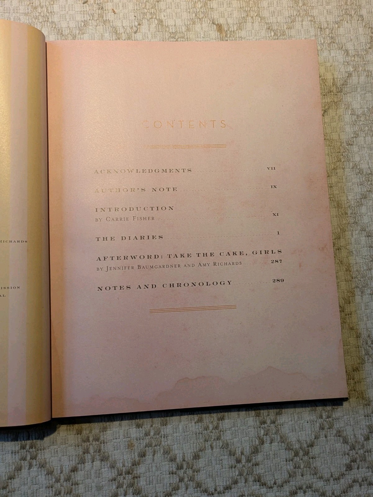Dirty Blonde: The Diaries of Courtney Love , by Love Courtney 1st Ed 1st Print