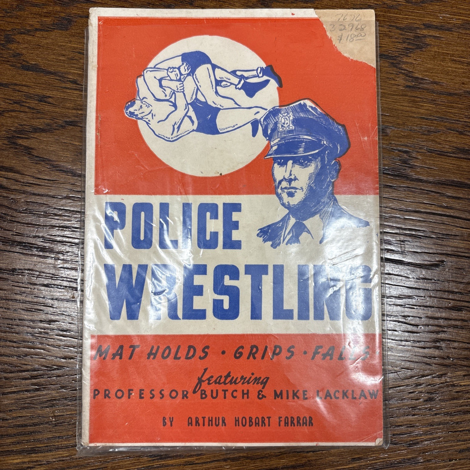 “POLICE WRESTLING” by ARTHUR H. FARRAR – 1942