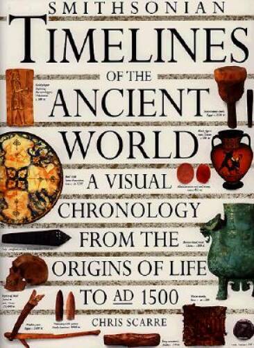 Smithsonian Timelines of the Ancient World – Hardcover – VERY GOOD