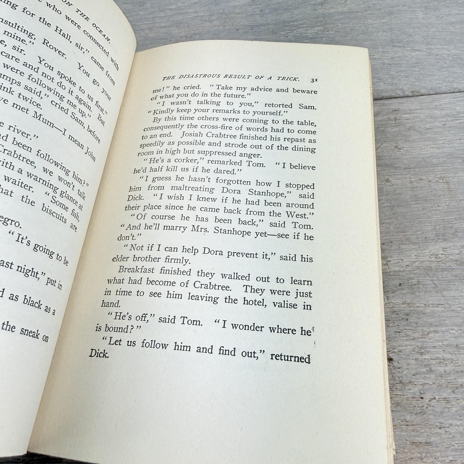Vintage 1926 The Rover Boys On The Ocean Arthur M Winfield HC DJ USA Illustrated