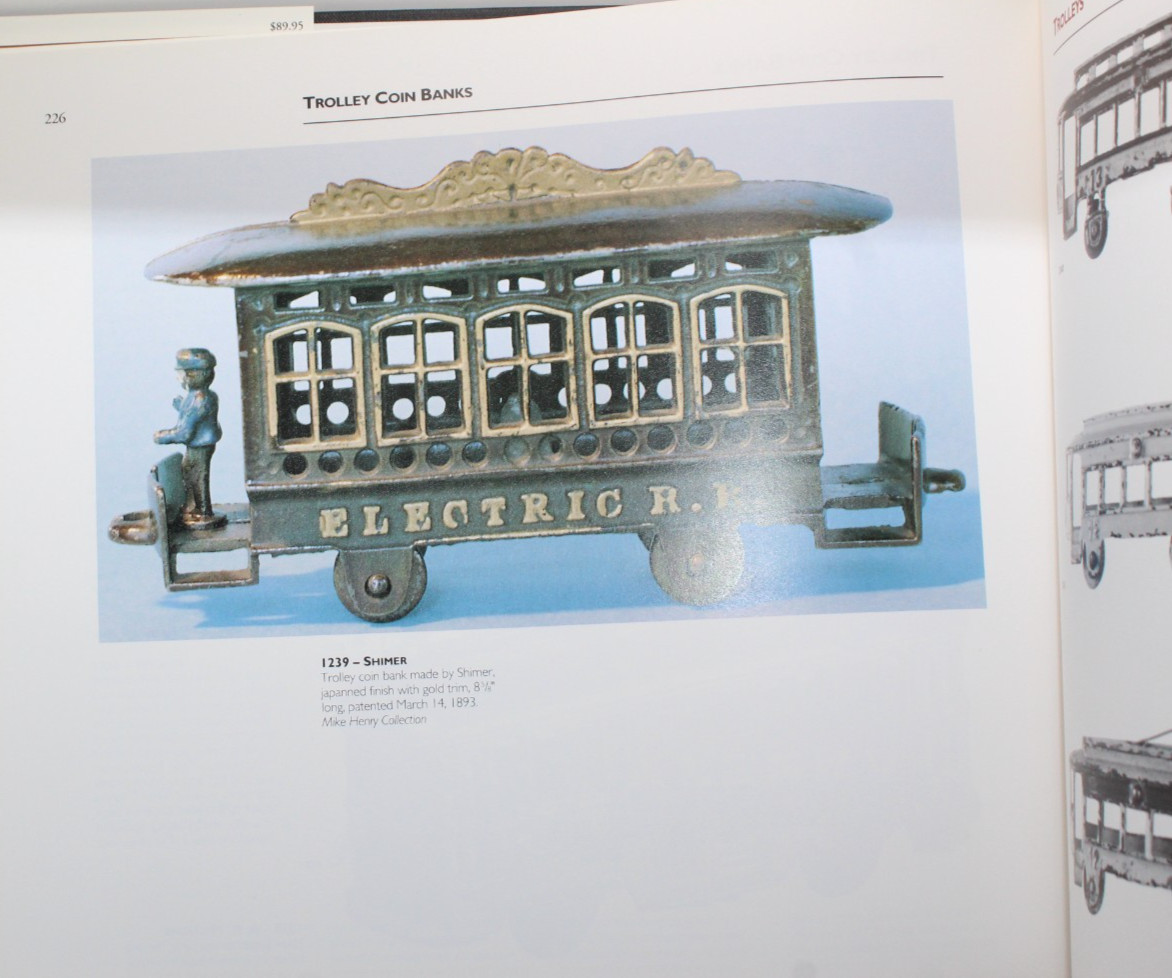 Cast Iron Floor Trains HC Book by Rick Ralston Encyclopedia Guide First Edition