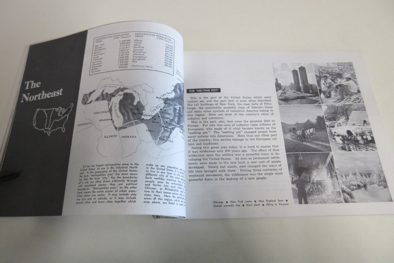 USA: Its Geography and Growth – United States Info. Service – 127 Pages – 1970s