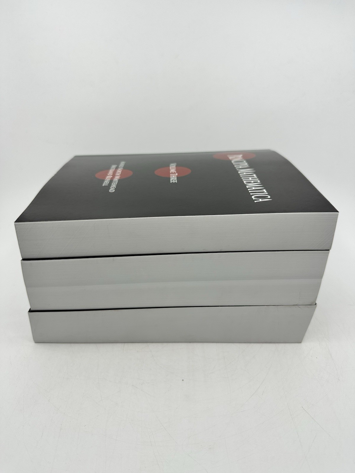 Principia Mathematica Volumes 1-3 Whitehead Russell 2011 Softcover Book Set