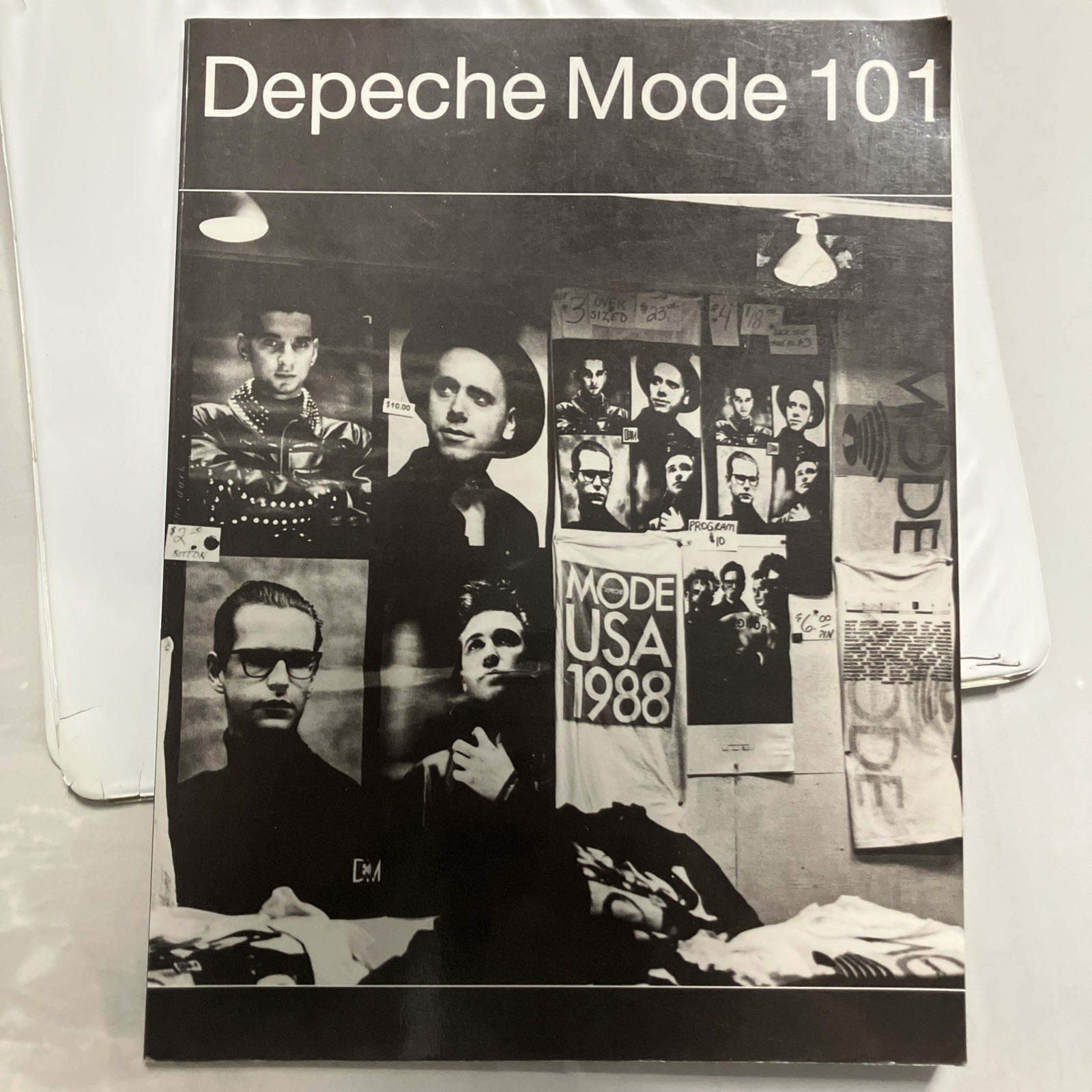 Vintage 1989 Depeche Mode 101 Songbook Guitar Piano-Amsco Publications RARE