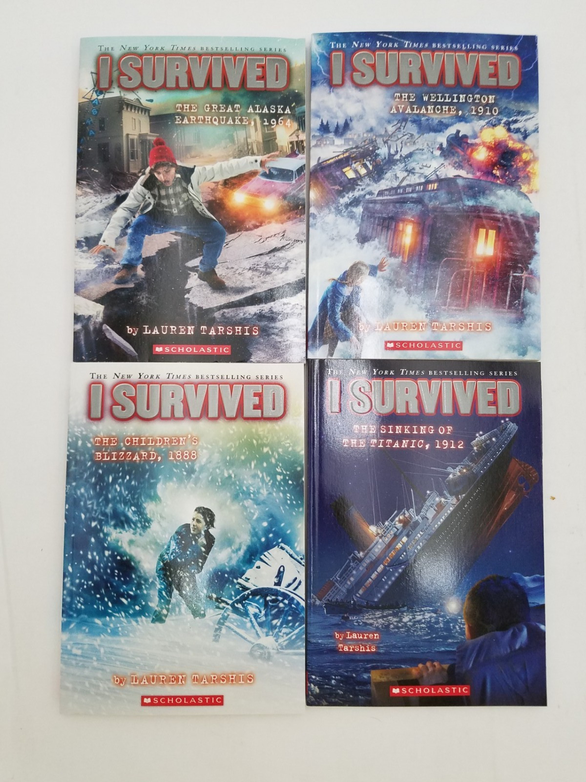 I Survived the Cold Pack – Set of Four Books by Scholastic Book Club