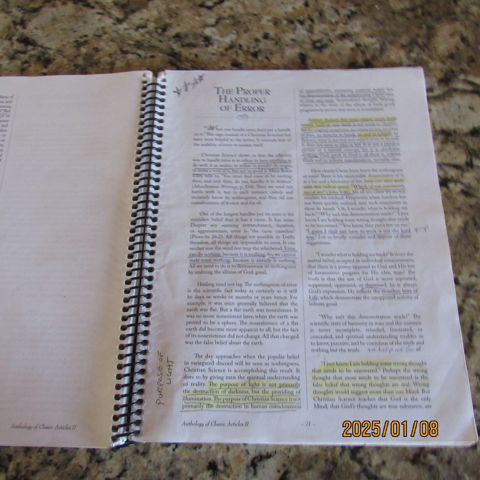 Anthology of Classic Articles-The Christian Science Journal-SET-Vol 1 & 2-2007