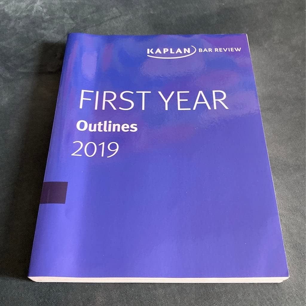 First Year Outlines