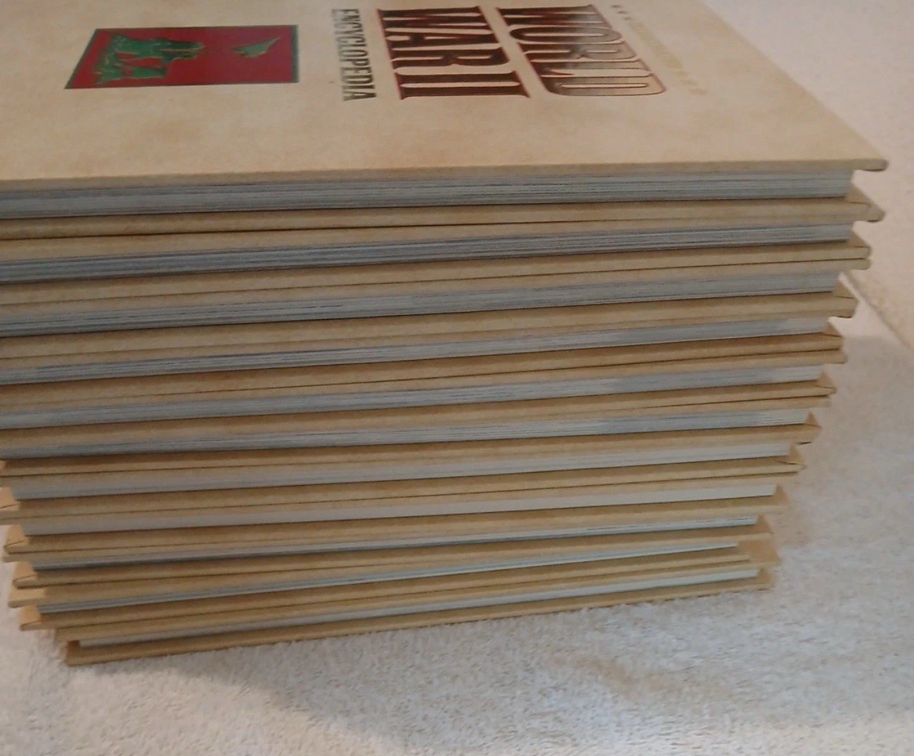 Illustrated World War II Encyclopedia Hardcover Set 11 Volume (1978) Incompletet