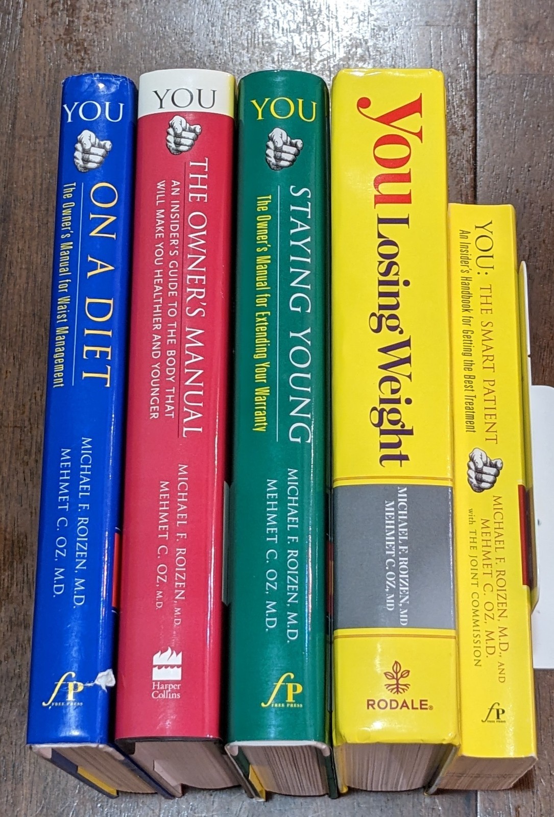 You Health and Diet Series Lot of 5 HB/PB Roizen/Oz