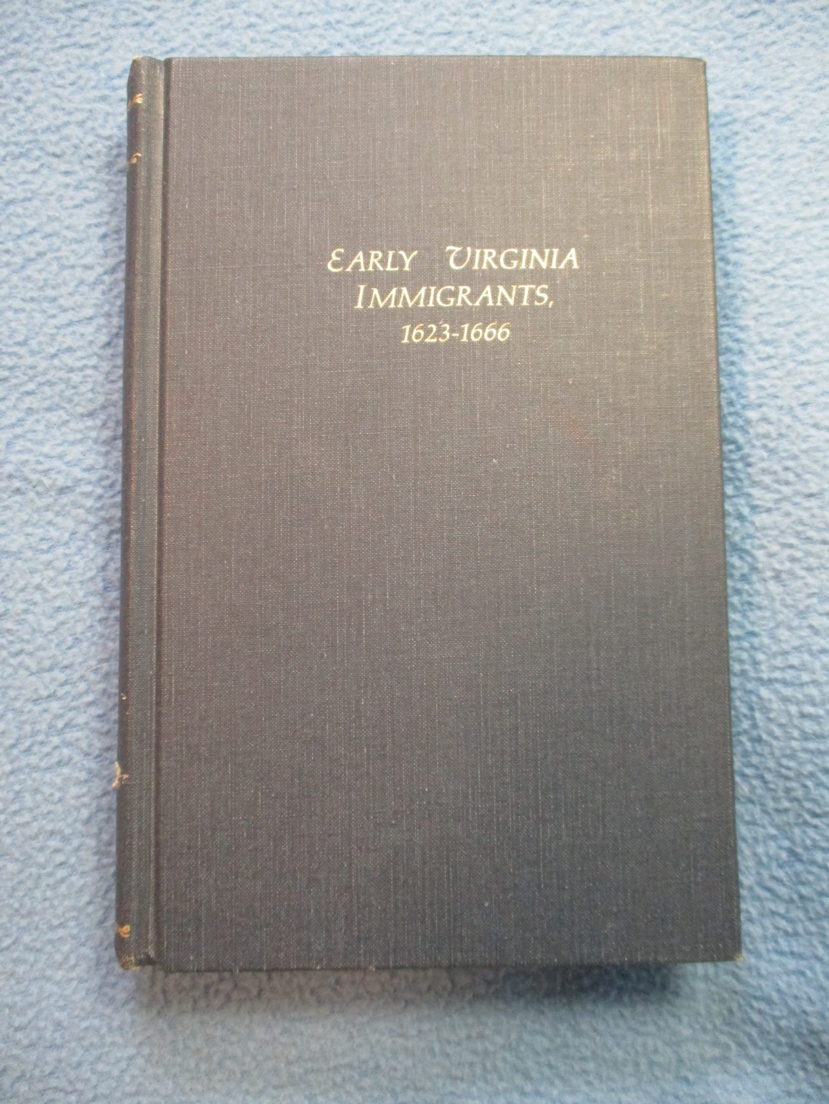 “Early Virginia Immigrants 1623 – 1666” – by George Cabell Greer, Geneology Help