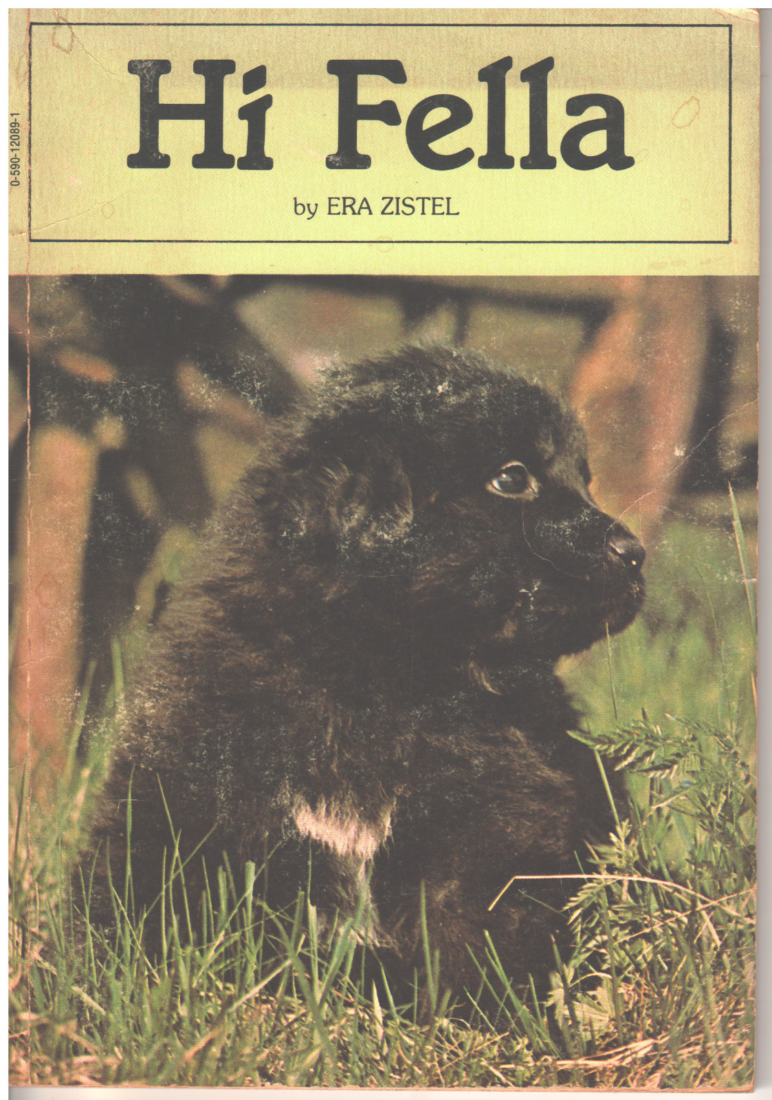 Hi Fella By Era Zistel Little Black Dog Mystery Adventure Scholastic Book 1977