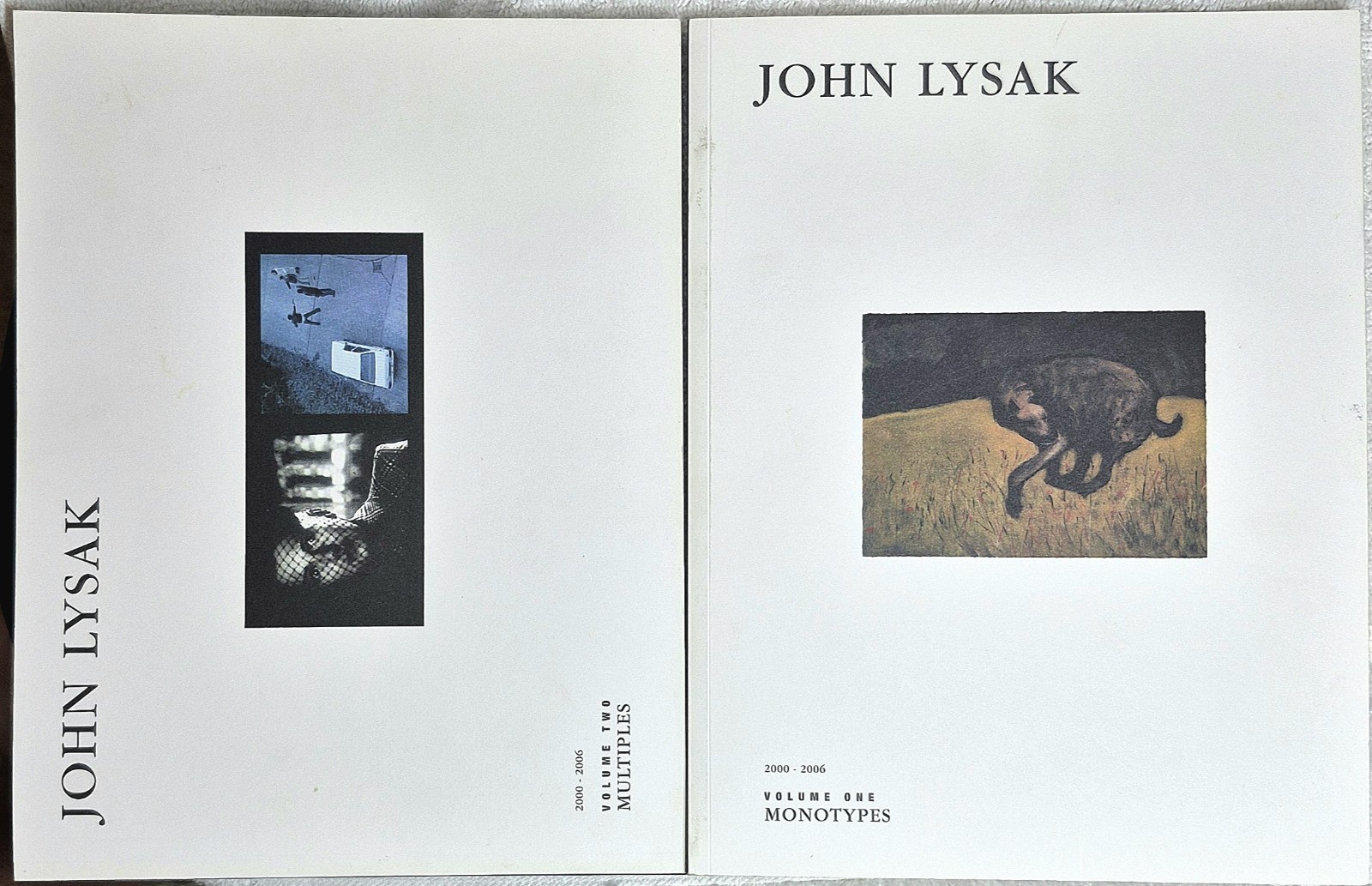 John Lysak · Monograph Set 2000–2006 · Vols. 1–2 · Monotypes & Multiples (2006)