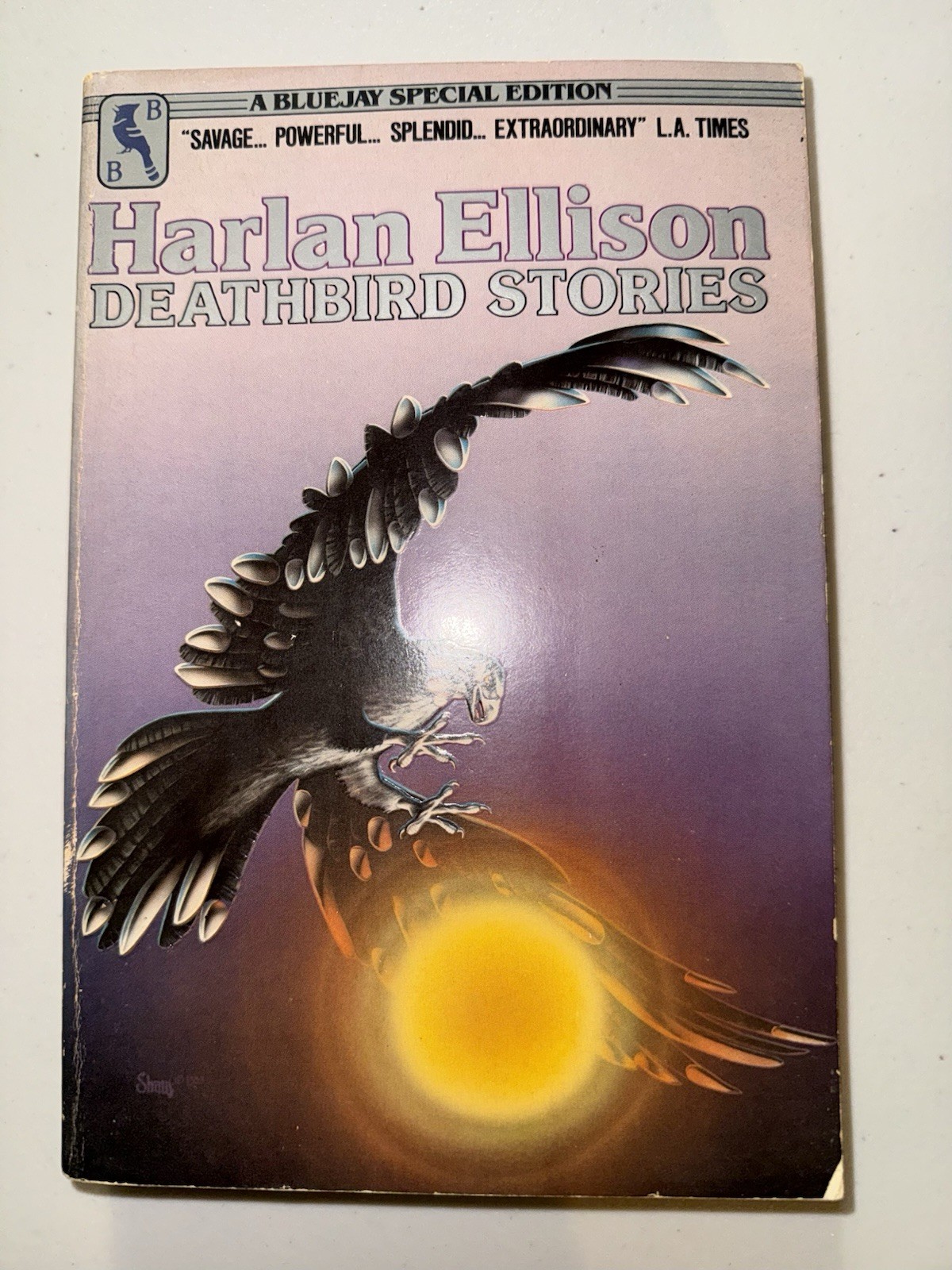 DEATHBIRD STORIES by Harlan Ellison (Bluejay, Tradepaperback 1983)