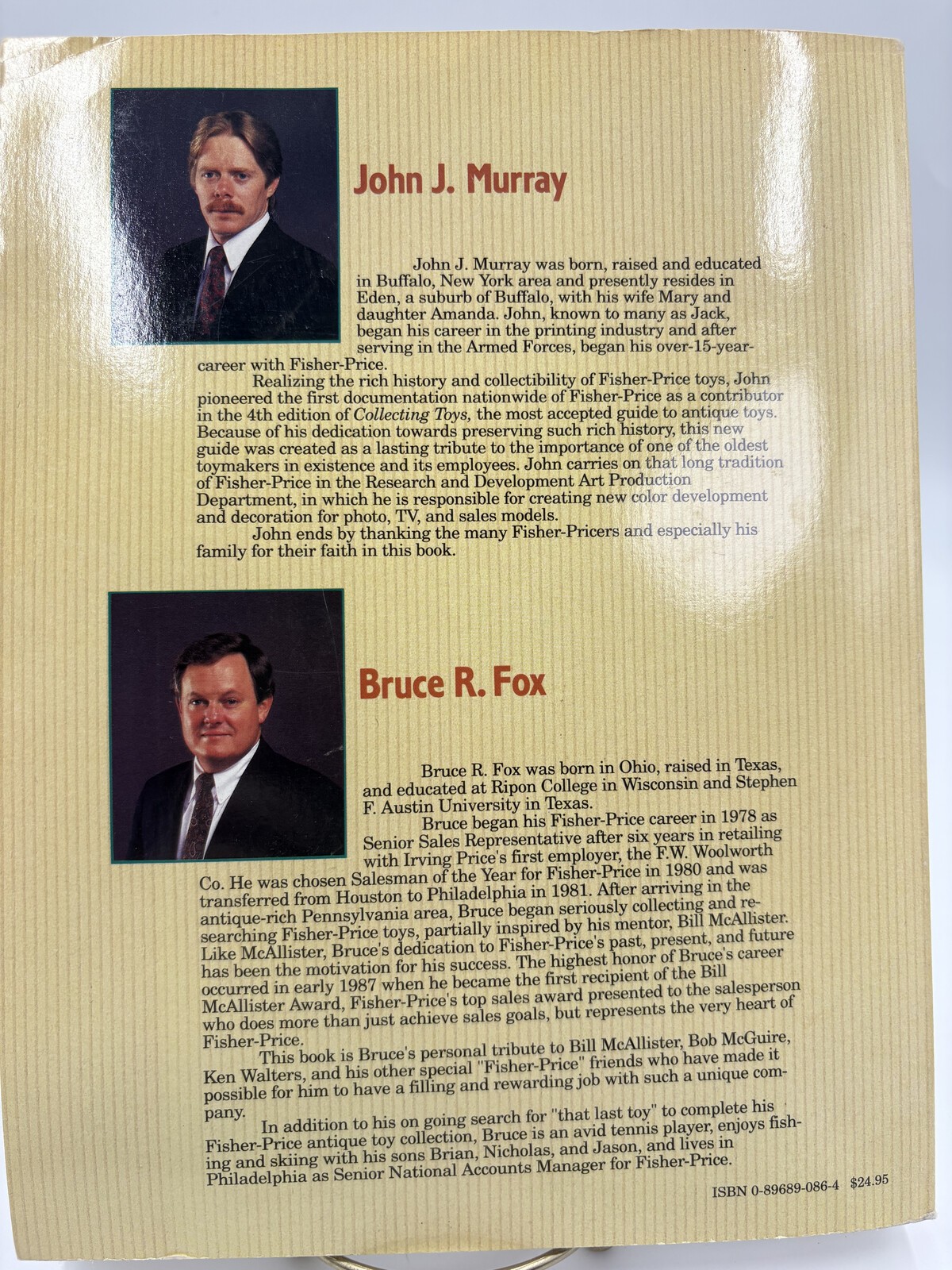 Fisher-Price 1931-1963 2nd Ed Value Guide Murray Fox 1991 Paperback